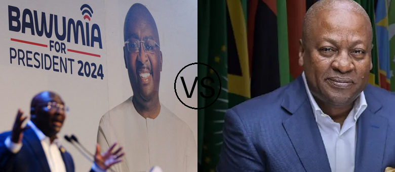 Election 2024: Bawumia vs Mahama – A Clash of Political Ideologies Election 2024: Bawumia vs Mahama - A Clash of Political Ideologies