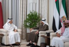 UAE President Hosts Qatari Prime Minister Amid Strengthening Ties UAE President Hosts Qatari Prime Minister Amid Strengthening Ties