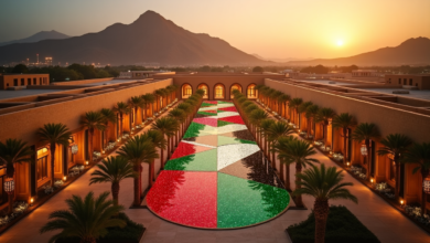 Join the UAE National Day Festivities: Eid Al Etihad in Al Ain’s Scenic Venue