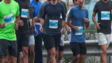 Sheikh Hamdan’s Leadership Shines at Dubai Run 2024 with Paragliders Sheikh Hamdan's Leadership Shines at Dubai Run 2024 with Paragliders