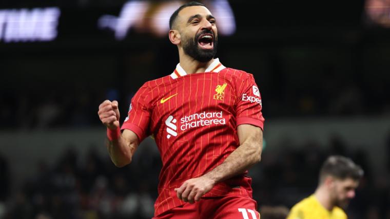 Salah Leads Liverpool’s Six-Goal Triumph Against Tottenham Salah Leads Liverpool's Six-Goal Triumph Against Tottenham