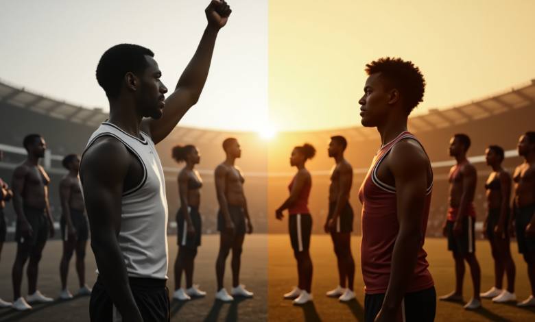 Black Athletes, a Divided America, and the Politics of Patriotism Black Athletes, a Divided America, and the Politics of Patriotism