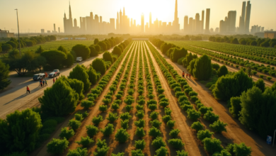 216,000 New Trees Transform Dubai Into Urban Forest 216,000 New Trees Transform Dubai Into Urban Forest