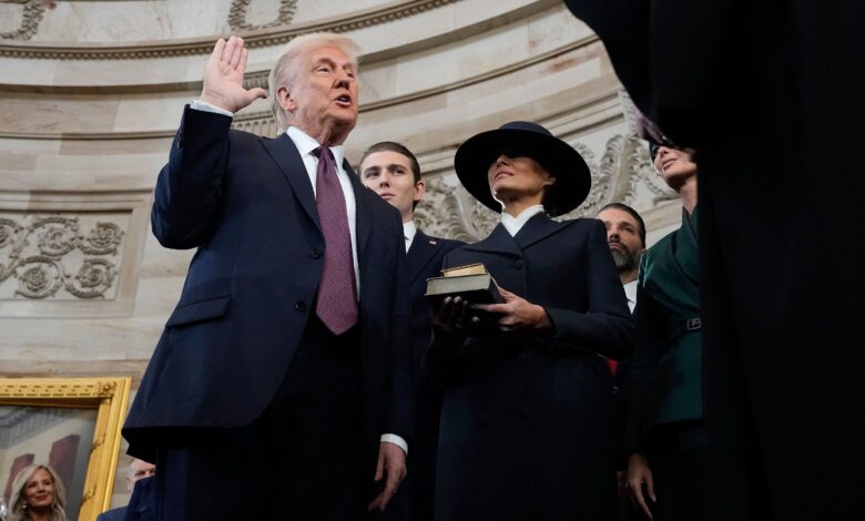 Breaking: Trump Takes Oath as 47th US President at Capitol Breaking: Trump Takes Oath as 47th US President at Capitol