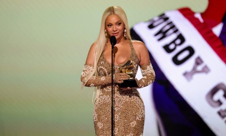 Beyoncé’s Album of the Year Win Marks Historic Grammy Moment Beyoncé's Album of the Year Win Marks Historic Grammy Moment