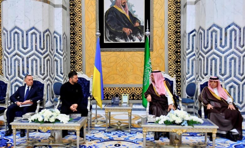 Zelenskiy Lands in Saudi Arabia for Critical Peace Talks Zelenskiy Lands in Saudi Arabia for Critical Peace Talks