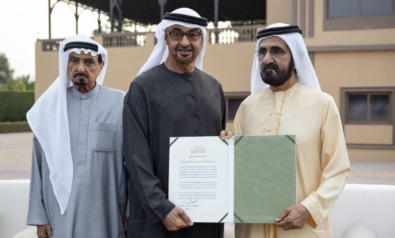 UAE President Honors Sheik Mohammed’s Vision for National Growth UAE President Honors Sheik Mohammed's Vision for National Growth