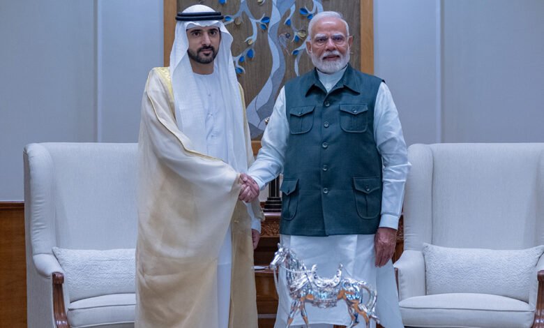 Sheik Hamdan: UAE-India Bond Goes Beyond Business Partnership Sheik Hamdan: UAE-India Bond Goes Beyond Business Partnership