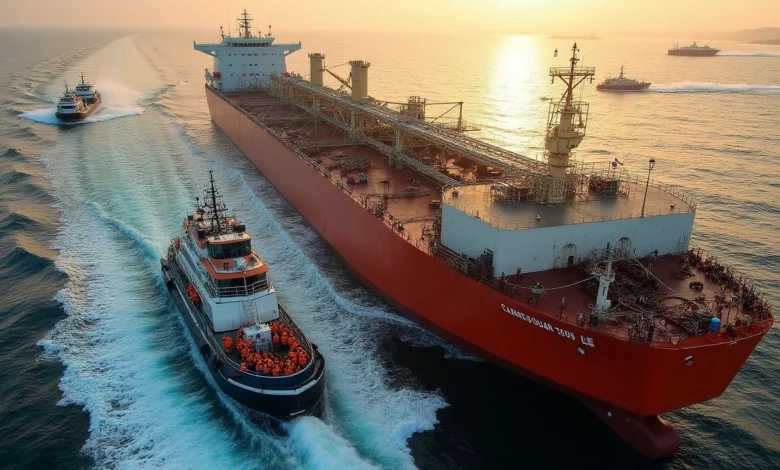 UAE Coast Guard Saves 24 Crew in Sea of Oman Crisis UAE Coast Guard Saves 24 Crew in Sea of Oman Crisis