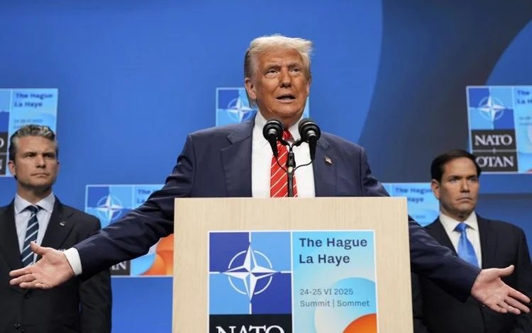 Trump Shifts NATO Stance After Royal Welcome in Europe Trump Shifts NATO Stance After Royal Welcome in Europe