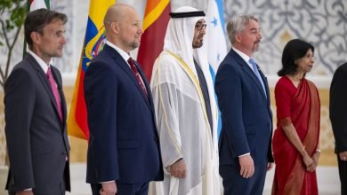 Mohamed bin Zayed Welcomes New Diplomatic Corps to UAE Mohamed bin Zayed Welcomes New Diplomatic Corps to UAE