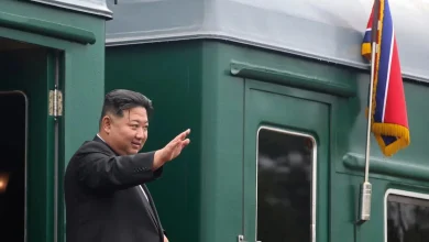  Kim’s Armored Dynasty Train Powers Through China Border
