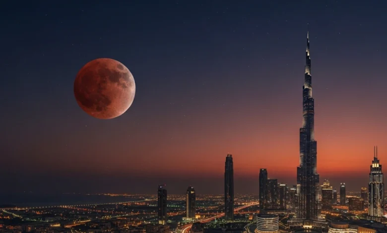 Blood Moon Creates Celestial Magic Across UAE Skies Blood Moon Creates Celestial Magic Across UAE Skies