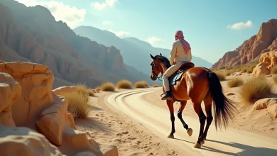 Dubai Opens First Mountain Equestrian Track in Hatta