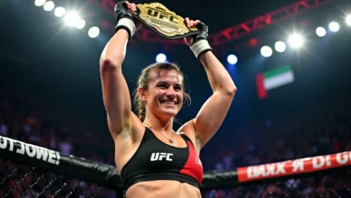 Mackenzie Dern Makes History as First UFC Female Champion in Abu Dhabi
