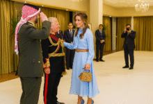 Queen Rania Stuns in Royal Blue at Jordan Parliament Opening Queen Rania Stuns in Royal Blue at Jordan Parliament Opening