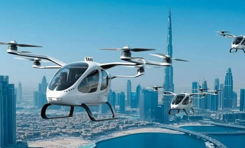 UAE Unveils First-Ever Flying Taxi Rules, Drone Corridors