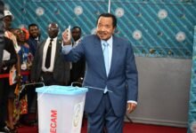 “No Plans to Step Down,” Says 92-Year-Old Paul Biya After Win “No Plans to Step Down,” Says 92-Year-Old Paul Biya After Win