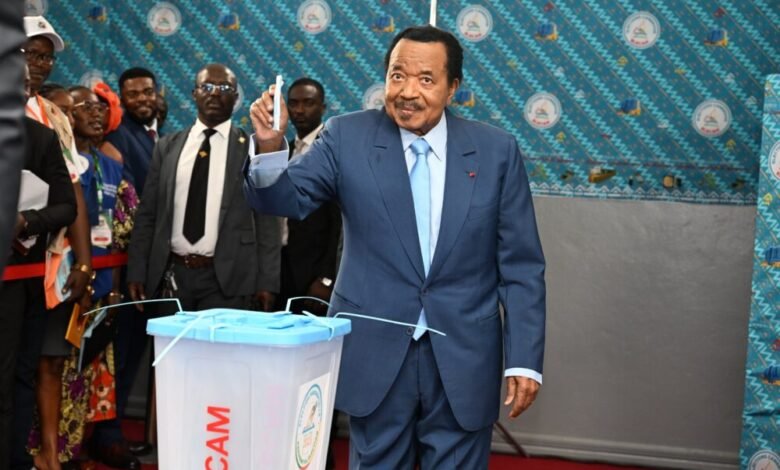 “No Plans to Step Down,” Says 92-Year-Old Paul Biya After Win “No Plans to Step Down,” Says 92-Year-Old Paul Biya After Win