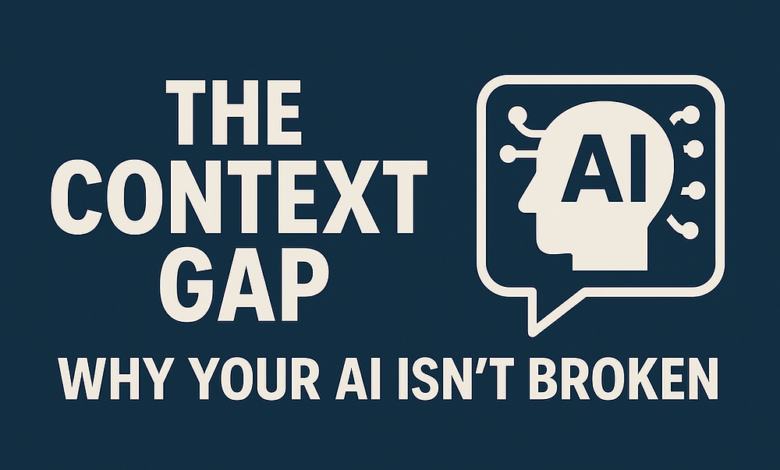 The Context Gap, why no system understands how your organization actually works